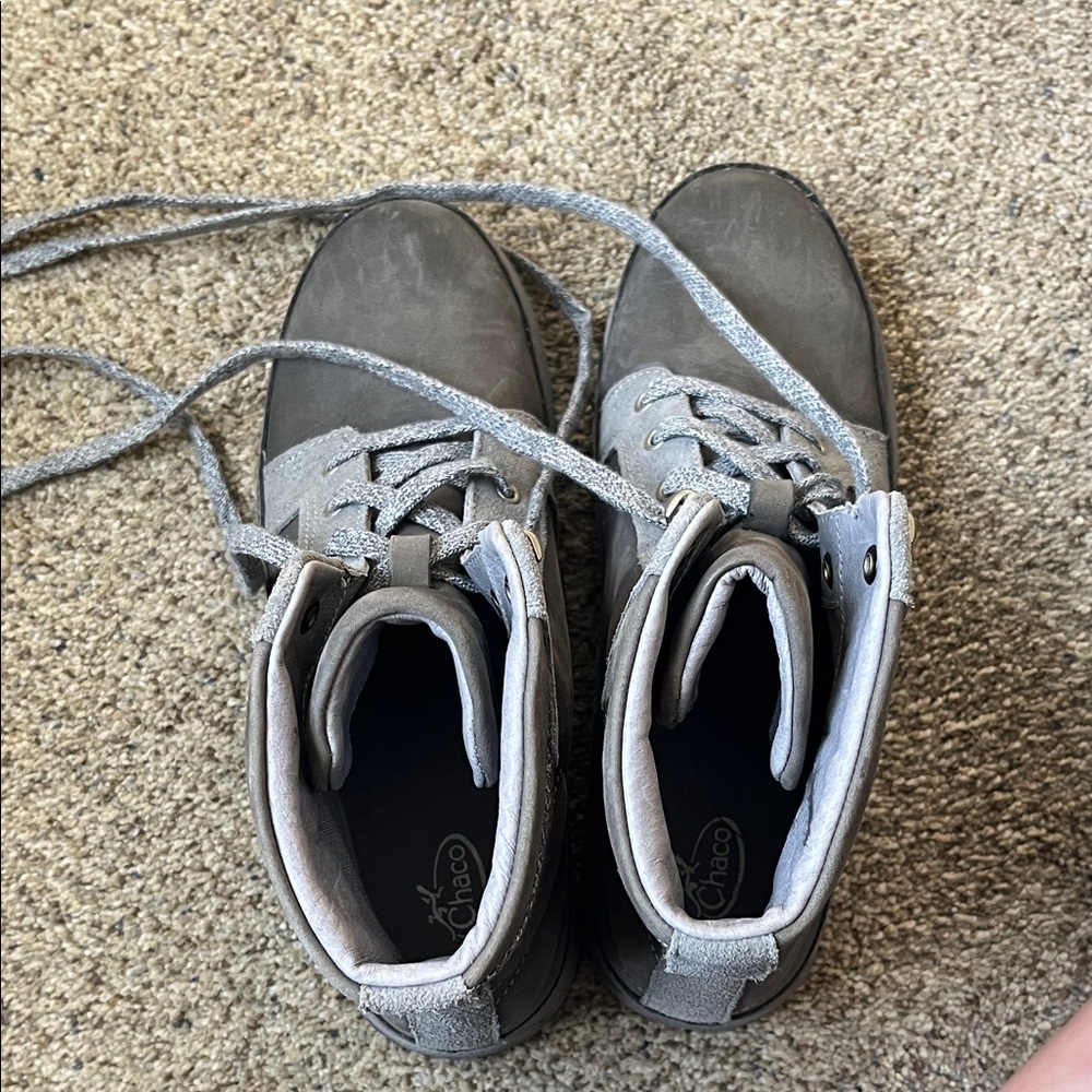 Women’s Chaco Gray High-Top Boots - Picture 3 of 6